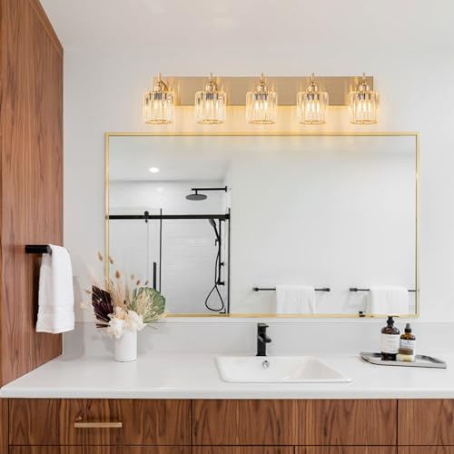 Modern Crystal Bathroom Vanity Lights