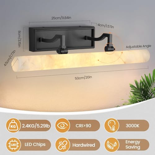 Alabaster Picture Lights for Wall