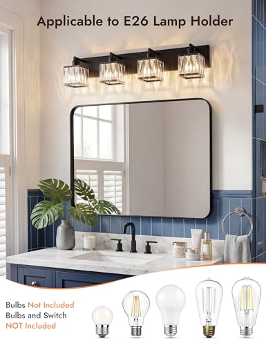 Black Bathroom Light Fixtures