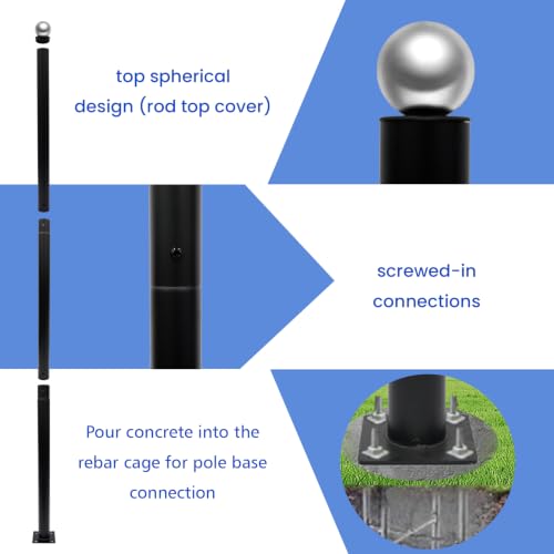 Street Light Pole 10ft Tall (10FT)