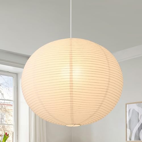 Large Paper Lamp Pendant Light Kit