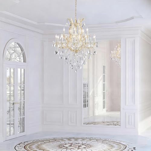 Modern Gold Chandelier Light Fixture