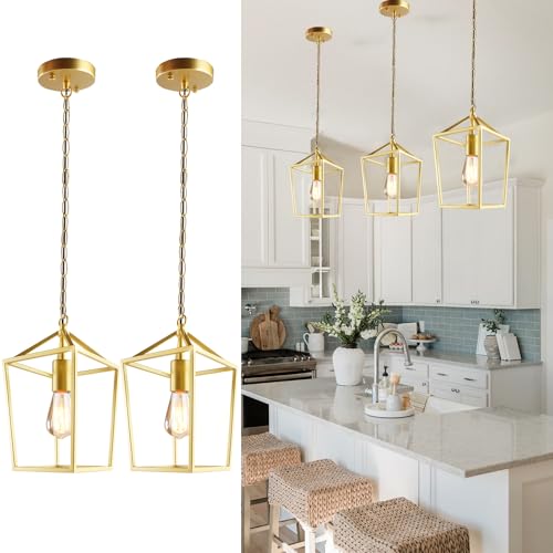 2 Pack Pendant Lights Kitchen Island (2 Count)