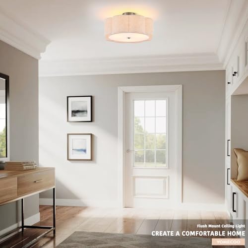 18" Large Semi Flush Mount Ceiling Light