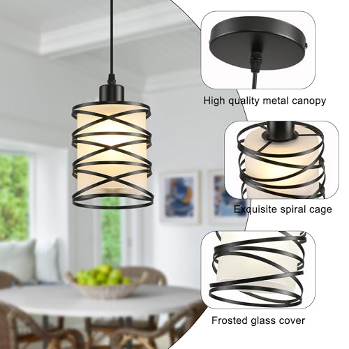 2 Pack Pendant Light Kitchen Island Pendant Lighting (2 Count)