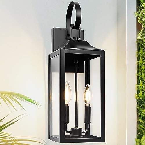 19" Large Outdoor Wall Lights