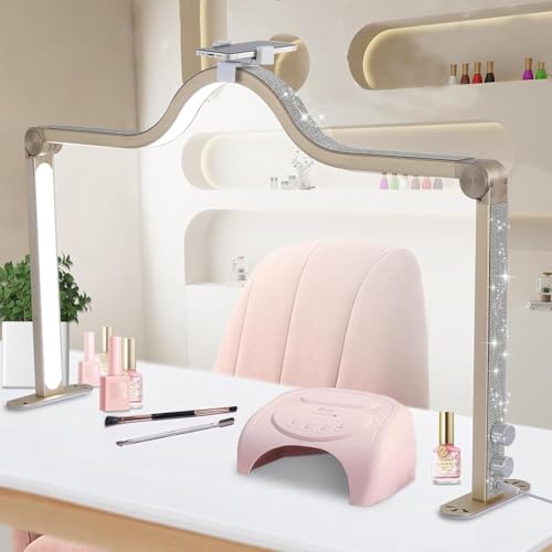 Half Moon Light for Nail Desk