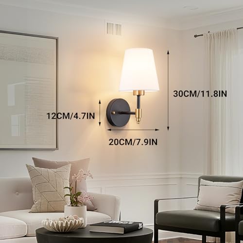Peel and Stick Wall Sconces (2 Count)