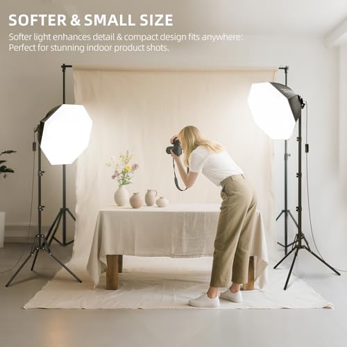2PACK Professional Softbox Lighting Kit (2 Count)