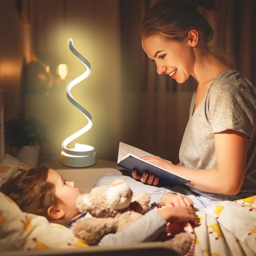 Modern Spiral Table Lamp