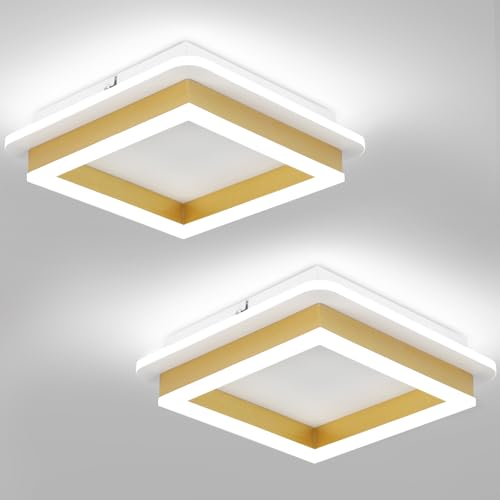 2 Packs 32W Square Flush Mount Ceiling Light