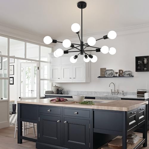 Chandeliers for Dining Room Black 12