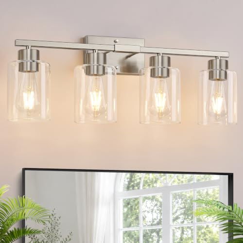 4 Light Bathroom Light Fixtures