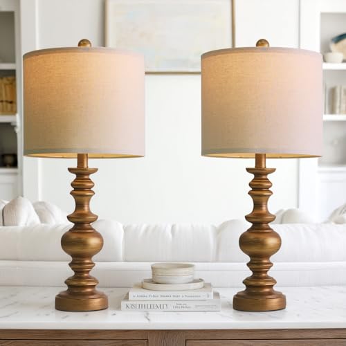 24" Traditional Lamps Set of 2 (2 Count)