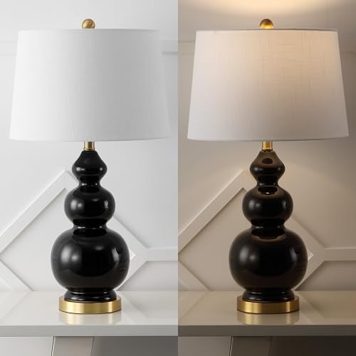Bowen 27.5" Ceramic Triple Gourd Table Lamp