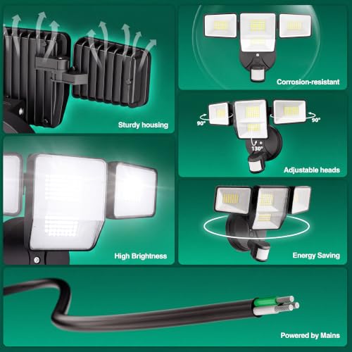70W 7000LM Security Lights Outdoor