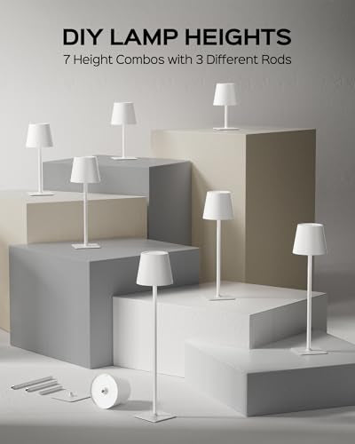 Cordless Lamp DIY Height (2 Count)