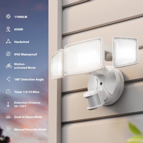 100W LED Motion Sensor Outdoor Lights