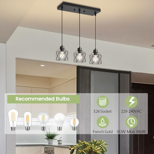 3 Light Pendant Lights