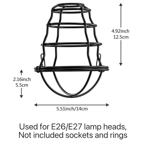 Industrial Light Cage Replacement 4 Pack (4 Count)