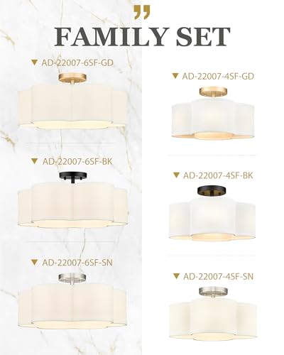 Semi Flush Mount Ceiling Lights