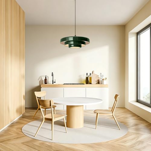 Plug in Green Pendant Light