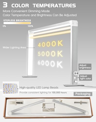 Foldable Half Moon Light for Nail Desk