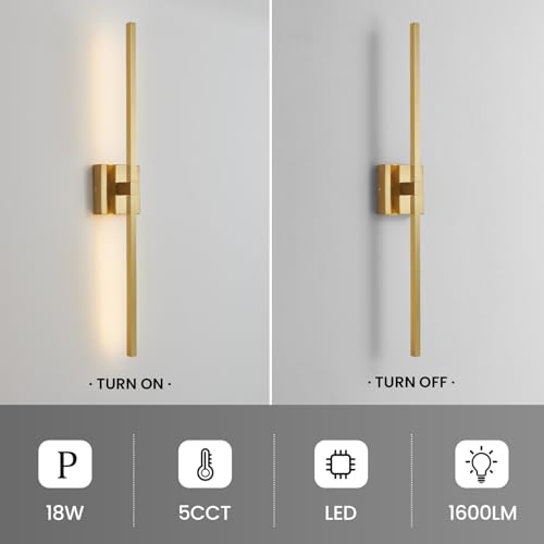 Gold Bathroom Vanity Light Fixtures