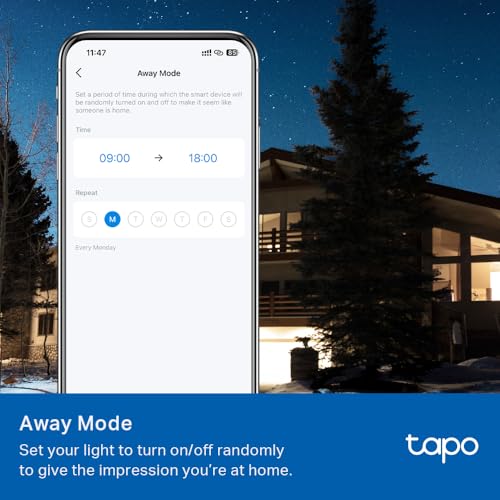 TP Link Tapo Smart Light Bulbs (4 Count)