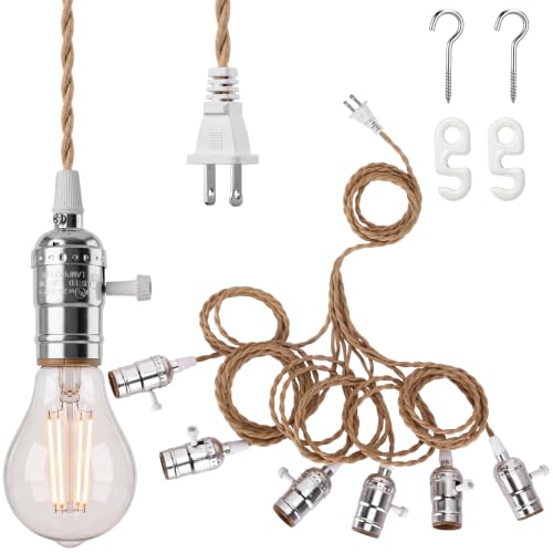 1 Pcs Pendant Light Sockets Cord Kit