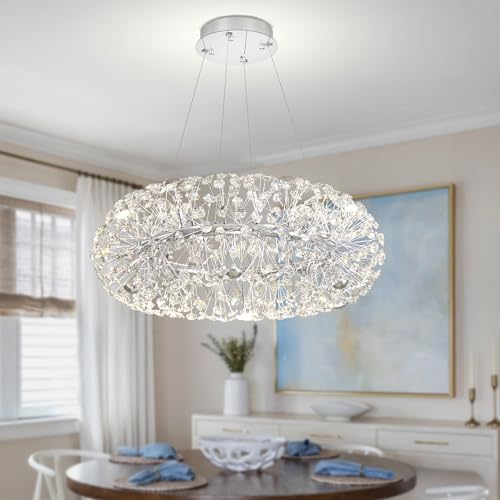 8 Light Dandelion Chandelier for Dining Room