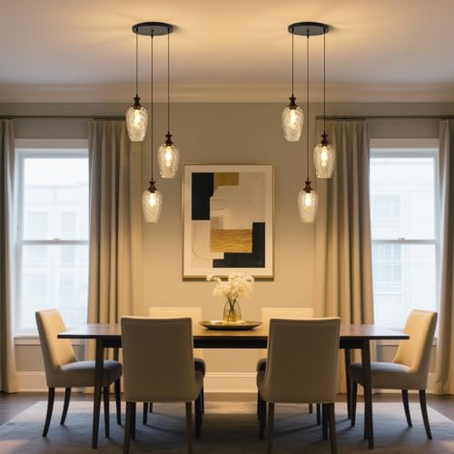 3 Light Cluster Pendant Lighting