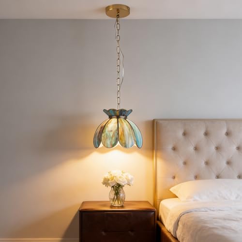 Brass Glass Ceiling Pendant Light