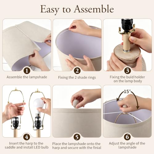 Ceramic Table Lamp for Living Room