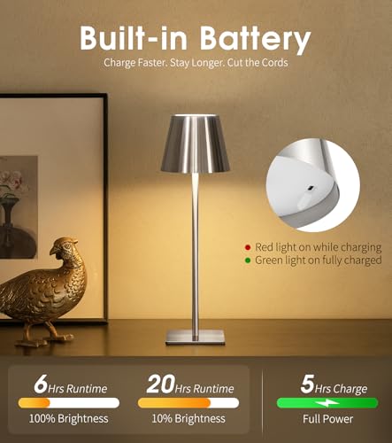 Cordless Table Lamp