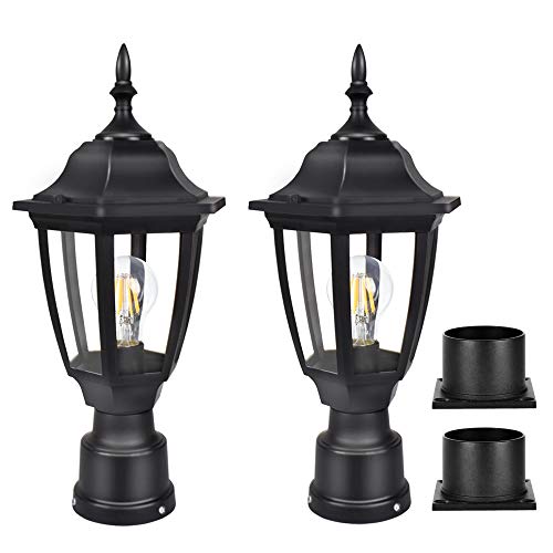 Outdoor Post Lights (2 Count)
