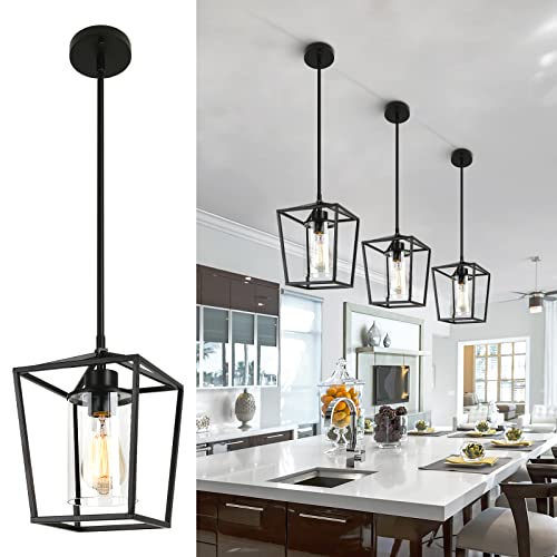 Black Pendant Lights Kitchen Island