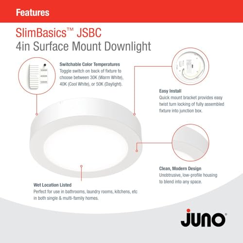 Slim Basics 4 Inch LED Ceiling Light