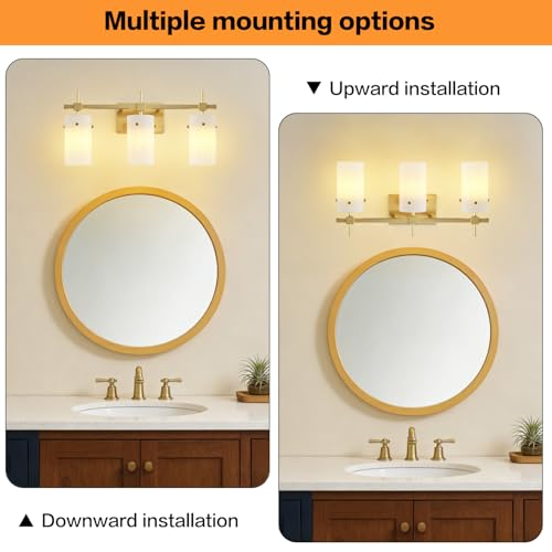 3 Light Bathroom Vanity Light