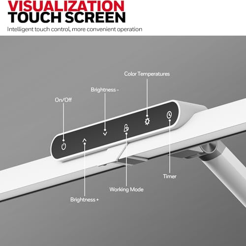 HJ1WT 1200LM LED Desk Lamp Dimmable Lamp for Desk