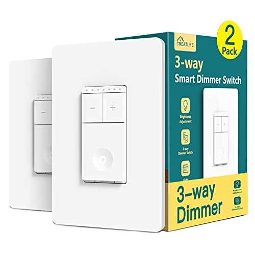 3 Way Smart Dimmer Switch 2 Pack (2 Count)