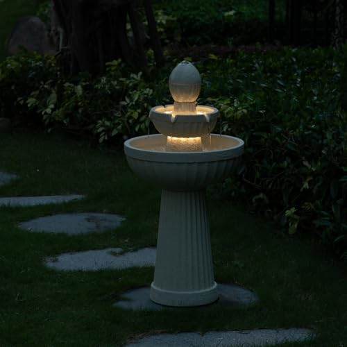 37.80” H Outdoor Water Fountain Made with Eco
