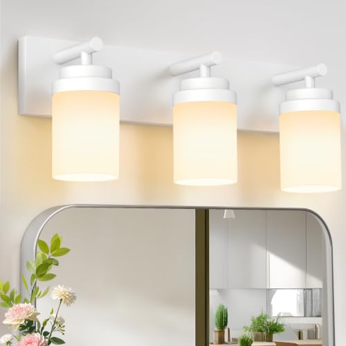 Bathroom Light Fixture White