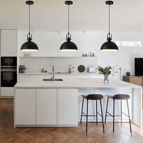 Farmhouse Pendant Lights Kitchen Island 3 Pack (3 Count)