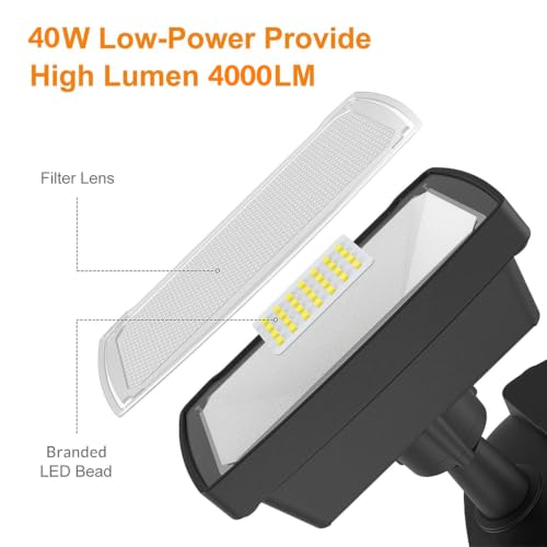 Hardwired LED Security Lights Motion Sensor Outdoor