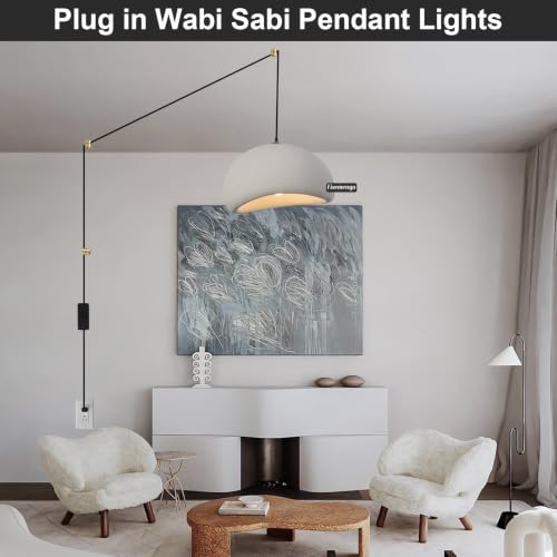 15.7in Plug in Chandelier