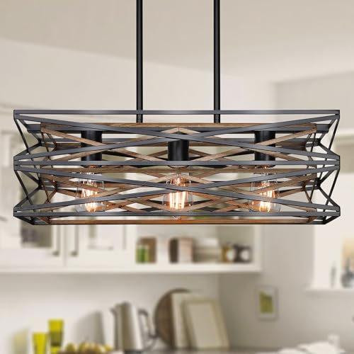 21''Farmhouse Dining Room Light Fixture