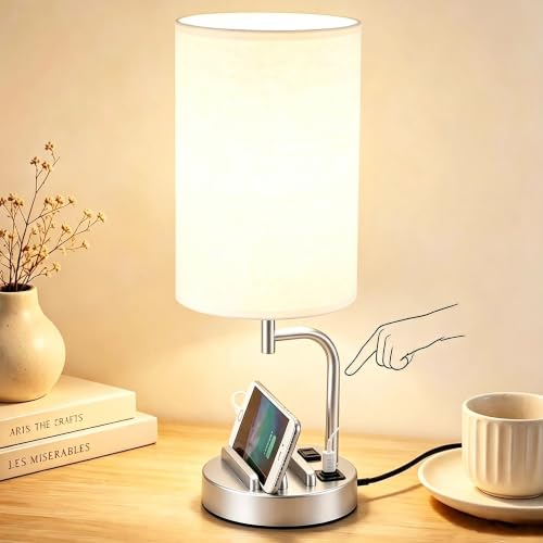 Touch Control USB Table Lamp with USB C