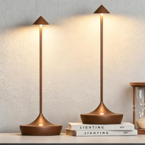 Rechargeable Cordless Table Lamp (2 Count)