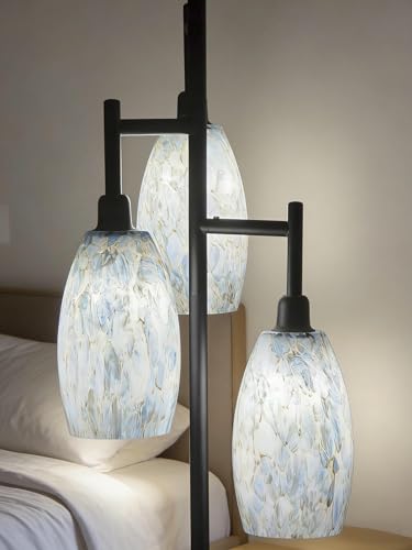 Glass Pendant Light Shade 7.64"H (3 Count)